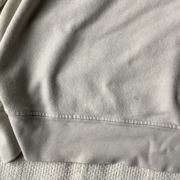 Bundle of Two MATE the Label Terry Raglan Sweatshirts- Charcoal Gray and Bone - Picture 9 of 10